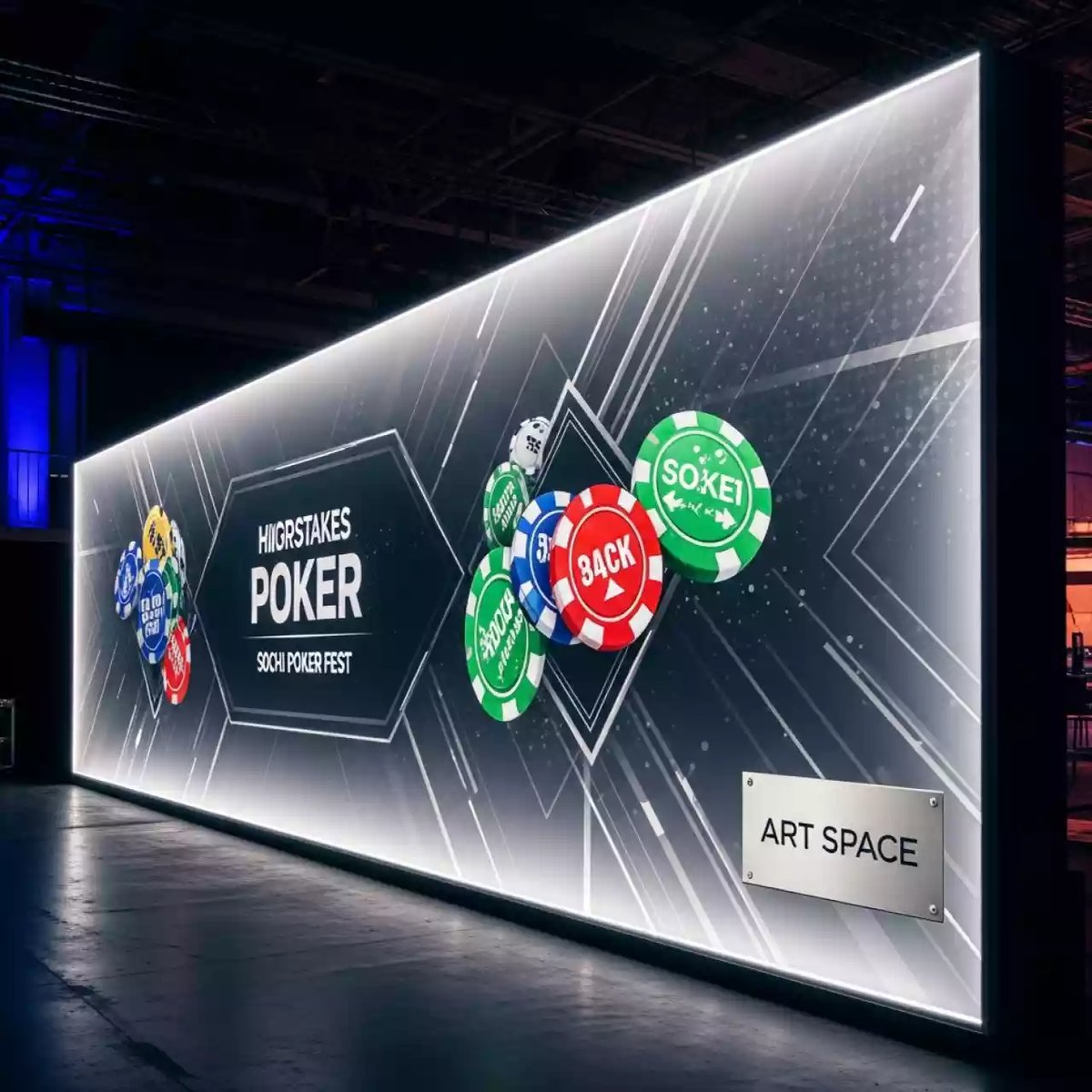 Аренда Баннер литой транслюцентный Backlit Vikuflex 440 гр 50х3.2 м мат в Radisson Collection Paradise — ART SPACE