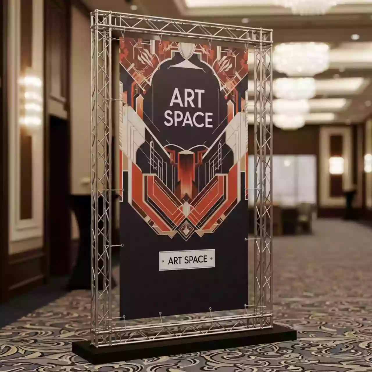Аренда Баннер на каркасе 2х2 м в City Park Hotel Sochi — ART SPACE