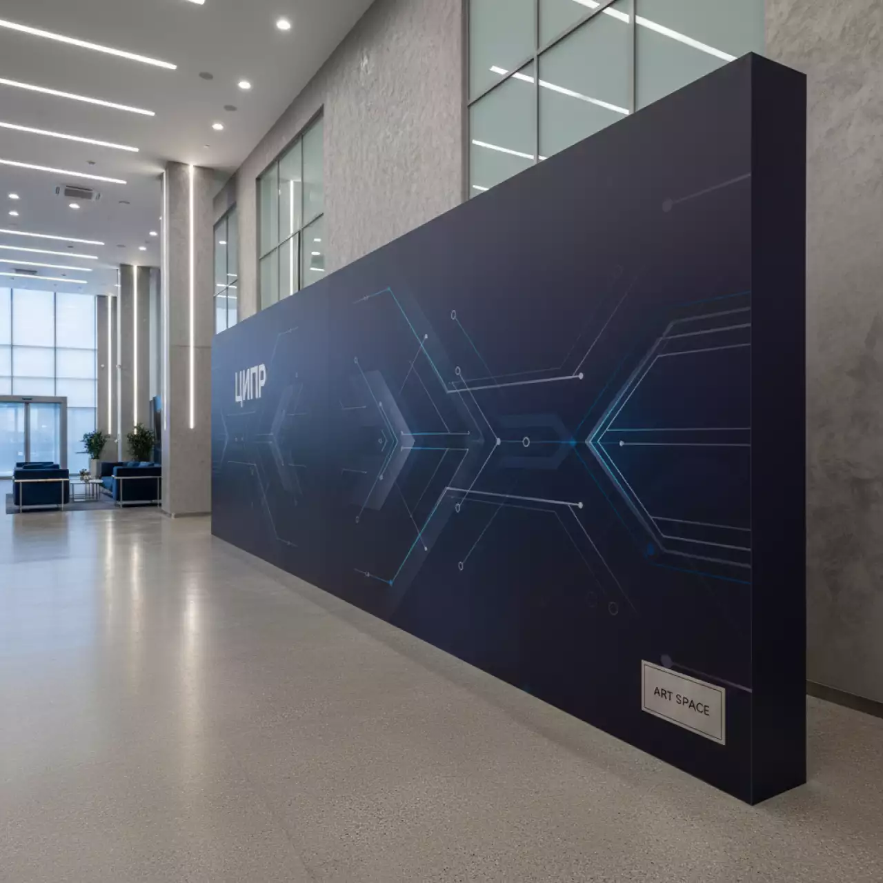 Аренда Баннер Vikuflex A ламинированный Frontlit 440 гр 50x1,2 м матовый в Courtyard by Marriott Sochi — ART SPACE