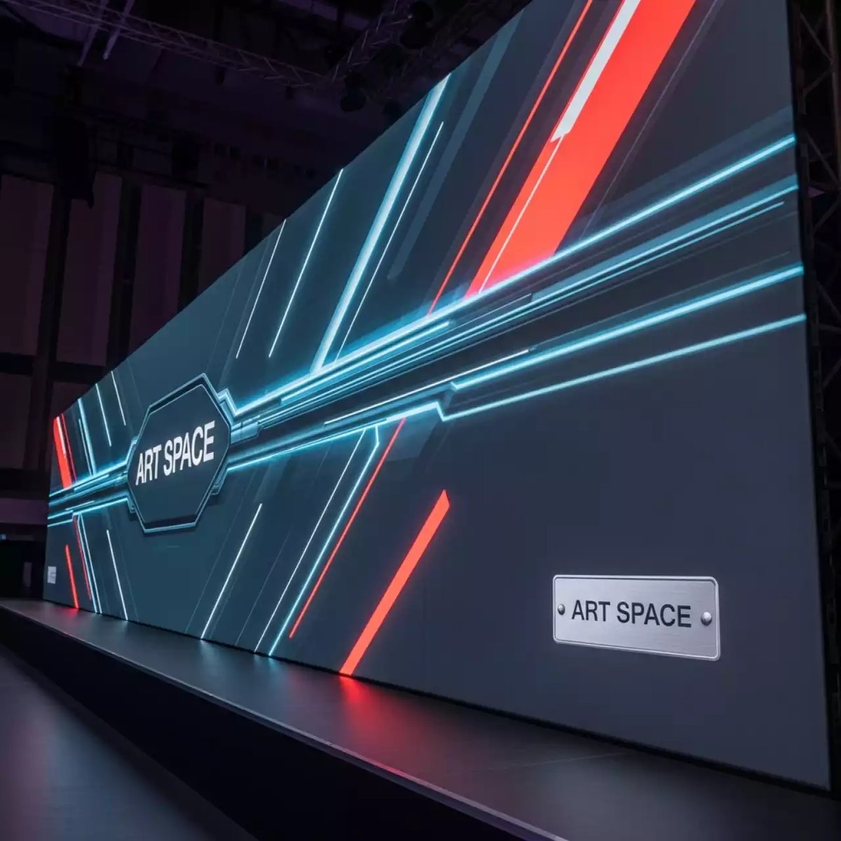 Аренда Баннер Vikuflex A ламинированный Frontlit 440 гр 50x2,2 м матовый в Зале органной и камерной музыки — ART SPACE