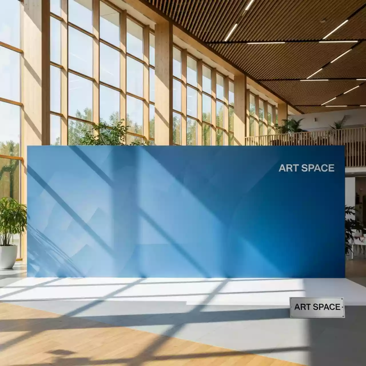 Аренда Баннер Vikuflex короткий горячего ламинирования усиленный Frontlit 440 гр 40x3,2 м матовый в санатории «Заполярье» — ART SPACE