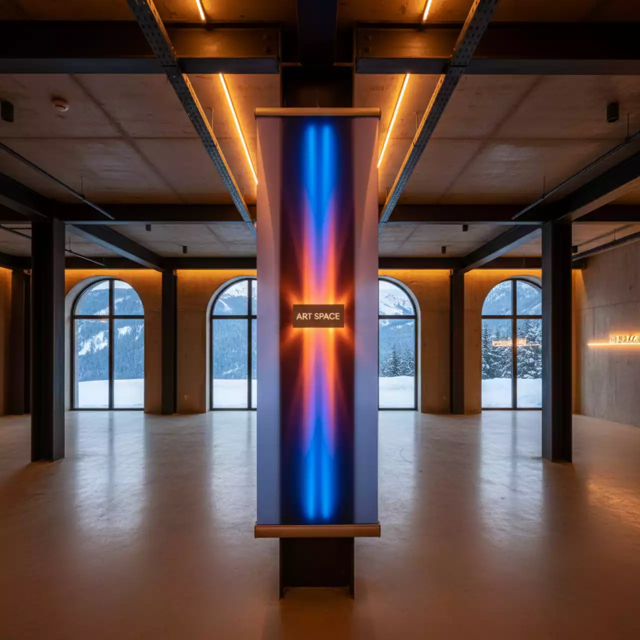 Аренда Баннер Vikuflex ламинированный транслюцентный Backlit 510 гр 50x1,6 м глянцевый 500Dx500D 18x12 в Green Flow Hotel — ART SPACE