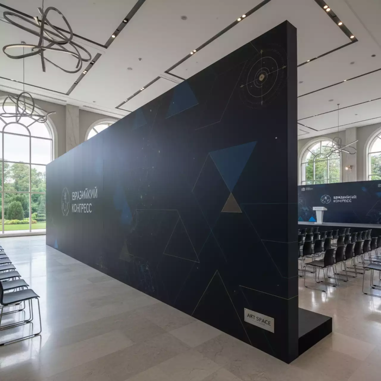 Аренда Баннер Vikuflex литой Blackout двухсторонний 440 гр 50х1,6 м матовый в санатории «Металлург» — ART SPACE