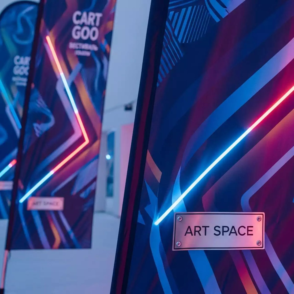 Аренда баннерного оформления для Всемирного фестиваля молодежи в Морпорту Сочи — ART SPACE