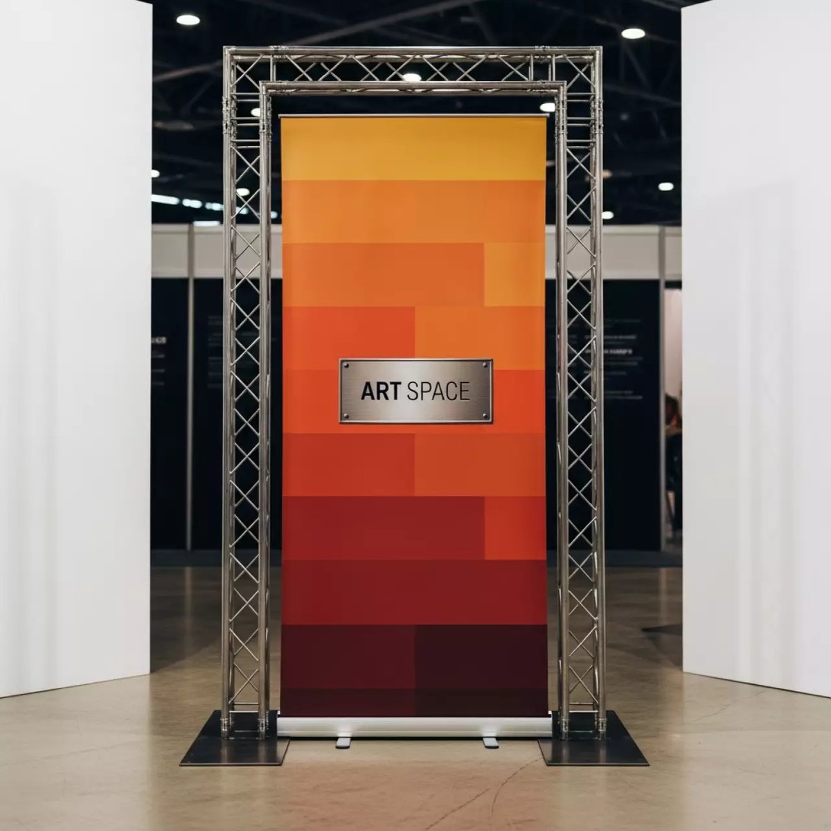 Аренда Баннерный стенд 2,20х2,20 в ледовом дворце «Большой» — ART SPACE