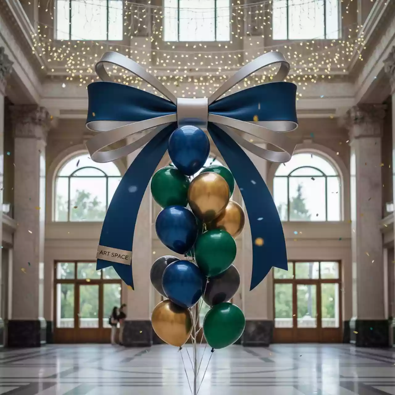 Аренда Бант без ленты 14 шаров в санатории «Металлург» — ART SPACE