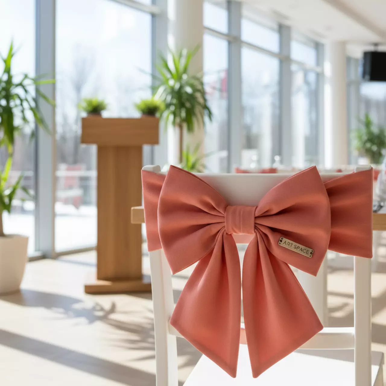 Аренда Бант лососевый в ресторане «Sanremo» — ART SPACE