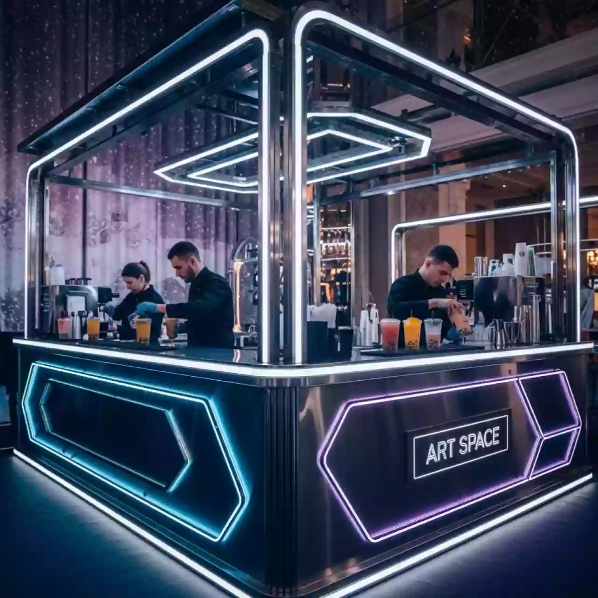 Аренда Бар Bubble tea в казино «Сочи» — ART SPACE