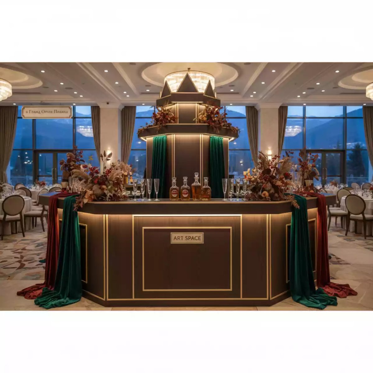 Аренда Бар русский в Гранд Отель Поляна — ART SPACE
