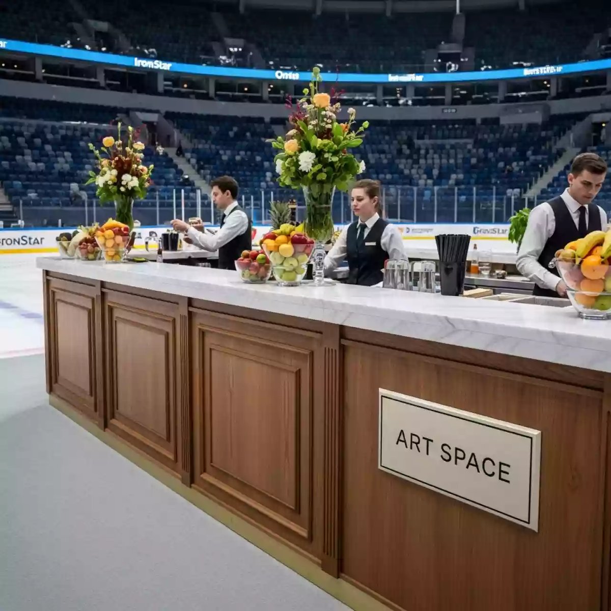 Аренда Бар смузи в ледовом дворце «Роза Хутор» — ART SPACE