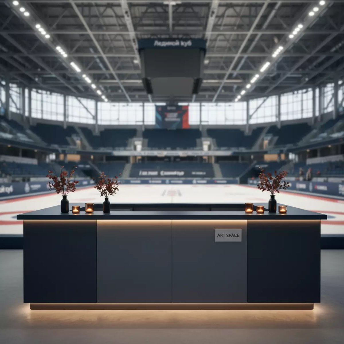 Аренда Бар снек в Керлинговом центре «Ледяной куб» — ART SPACE