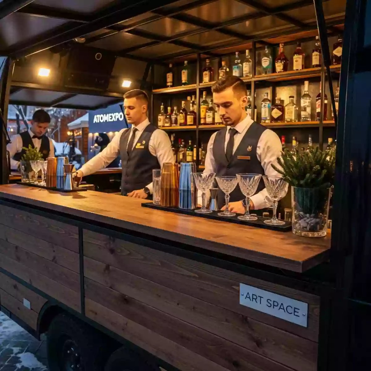 Аренда Бар выездной алкогольный в санатории «Черноморье» — ART SPACE