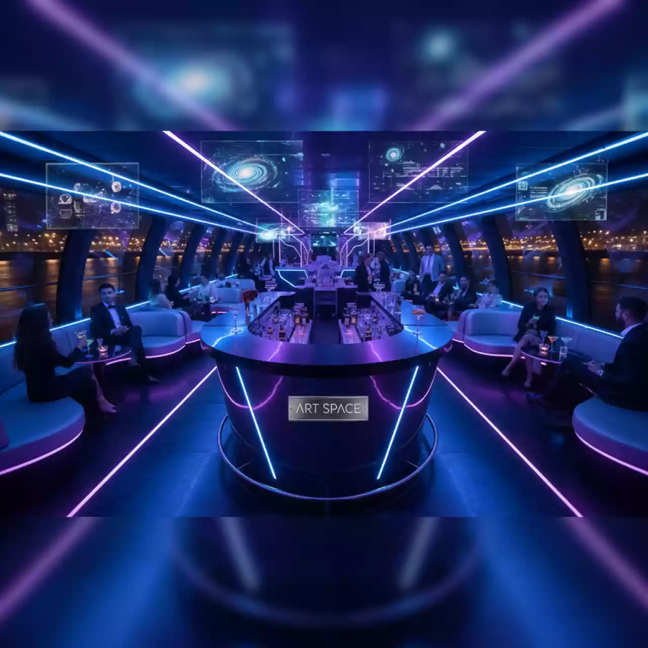 Аренда Бар выездной авторский на теплоходе «Дагомыс» — ART SPACE