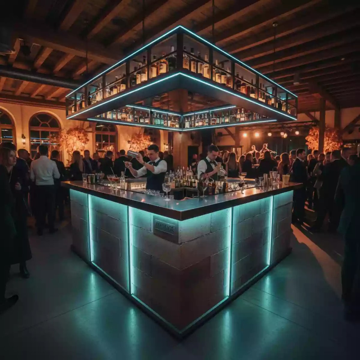 Аренда Бар выездной для Нового года в ресторане «Сыроварня» — ART SPACE