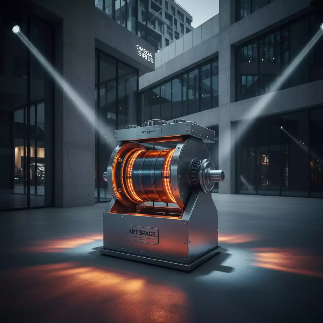 Аренда Барабан цветной LG тип 20 в Omega Sirius — ART SPACE