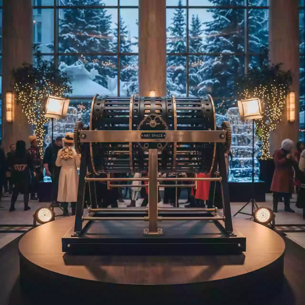 Аренда Барабан для лотерейных шаров в Green Flow Hotel — ART SPACE