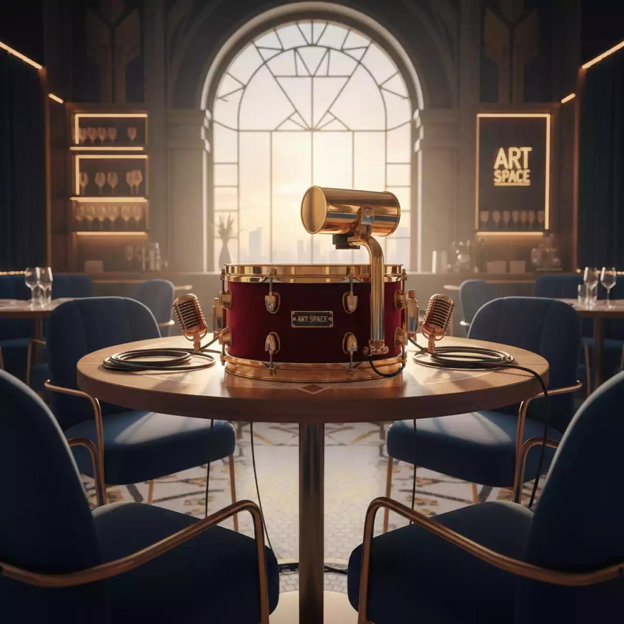 Аренда Барабанный триггер Roland RT 30HR в ресторане «Сыроварня» — ART SPACE