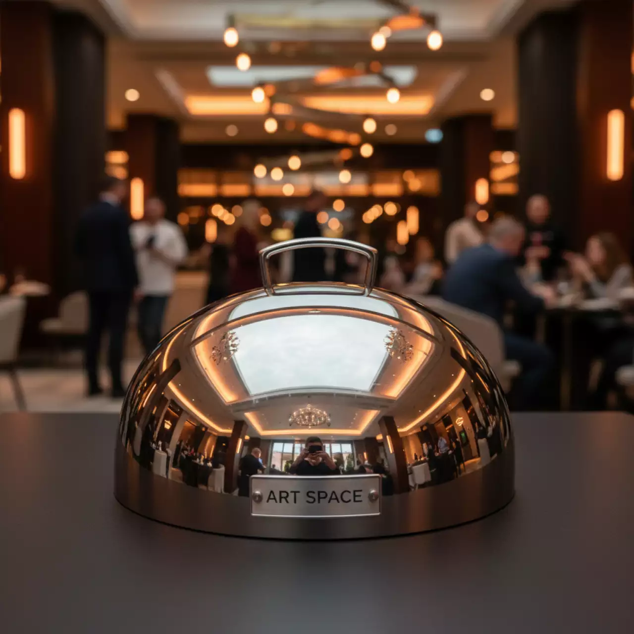 Аренда Баранчик клош D 24 см в Stella di Mosca — ART SPACE