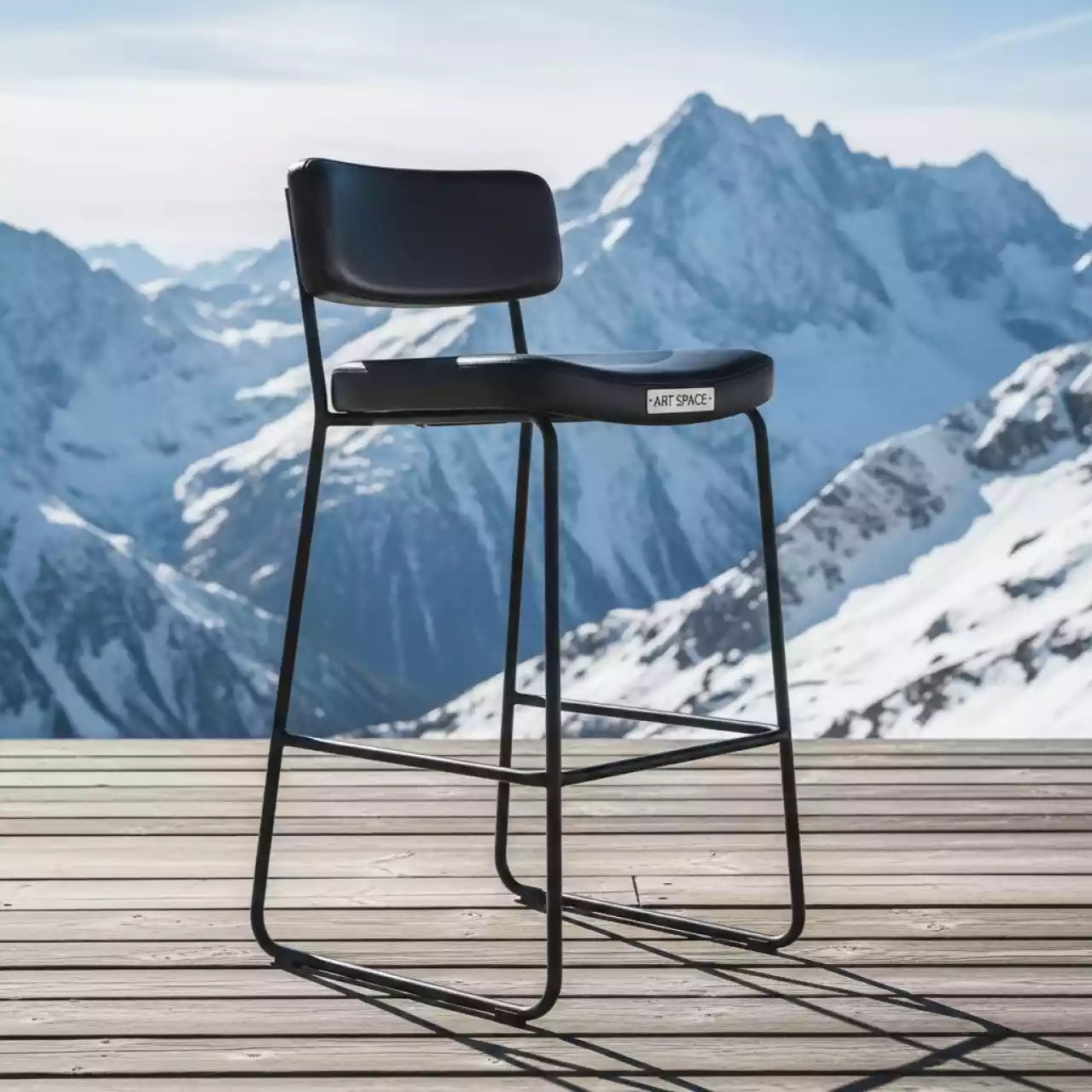 Аренда Барный стул для визажиста на площадке Rosa Peak (2320м) — ART SPACE