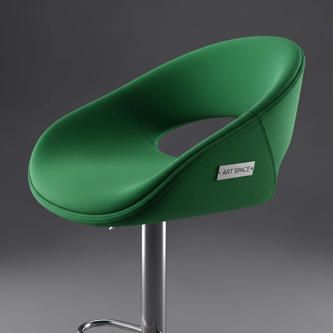 Аренда Барный стул Morbido Green в Rixos Krasnaya Polyana — ART SPACE