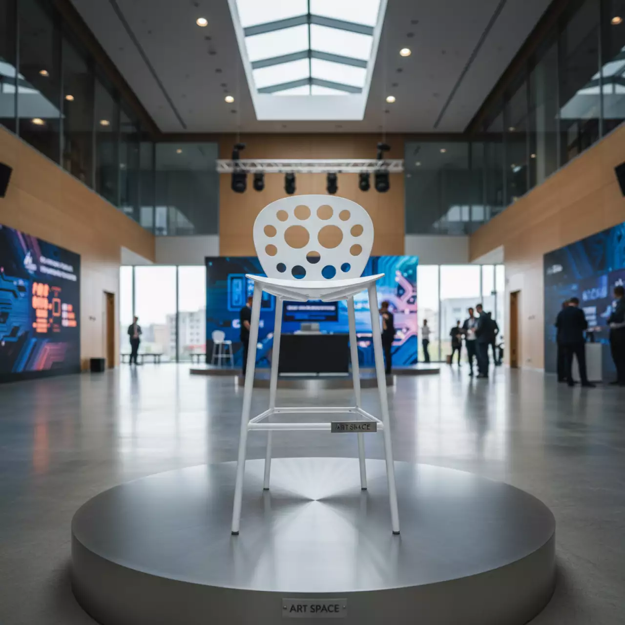 Аренда Барный стул Tolix White в Маринс Парк Отеле — ART SPACE