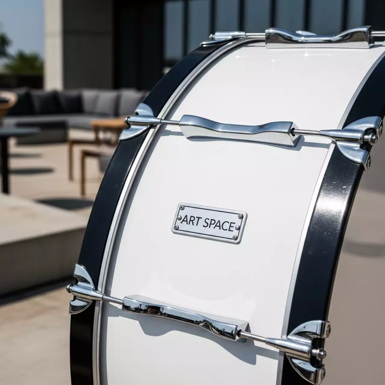 Аренда Бас барабан маршевый Brahner в пляжном комплексе VinoGrad — ART SPACE