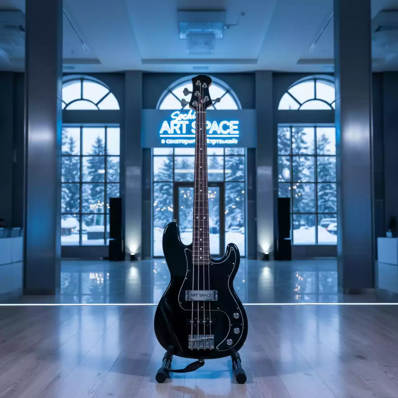 Аренда Бас гитара 4 CBK Classic Black в санатории «Октябрьский» — ART SPACE