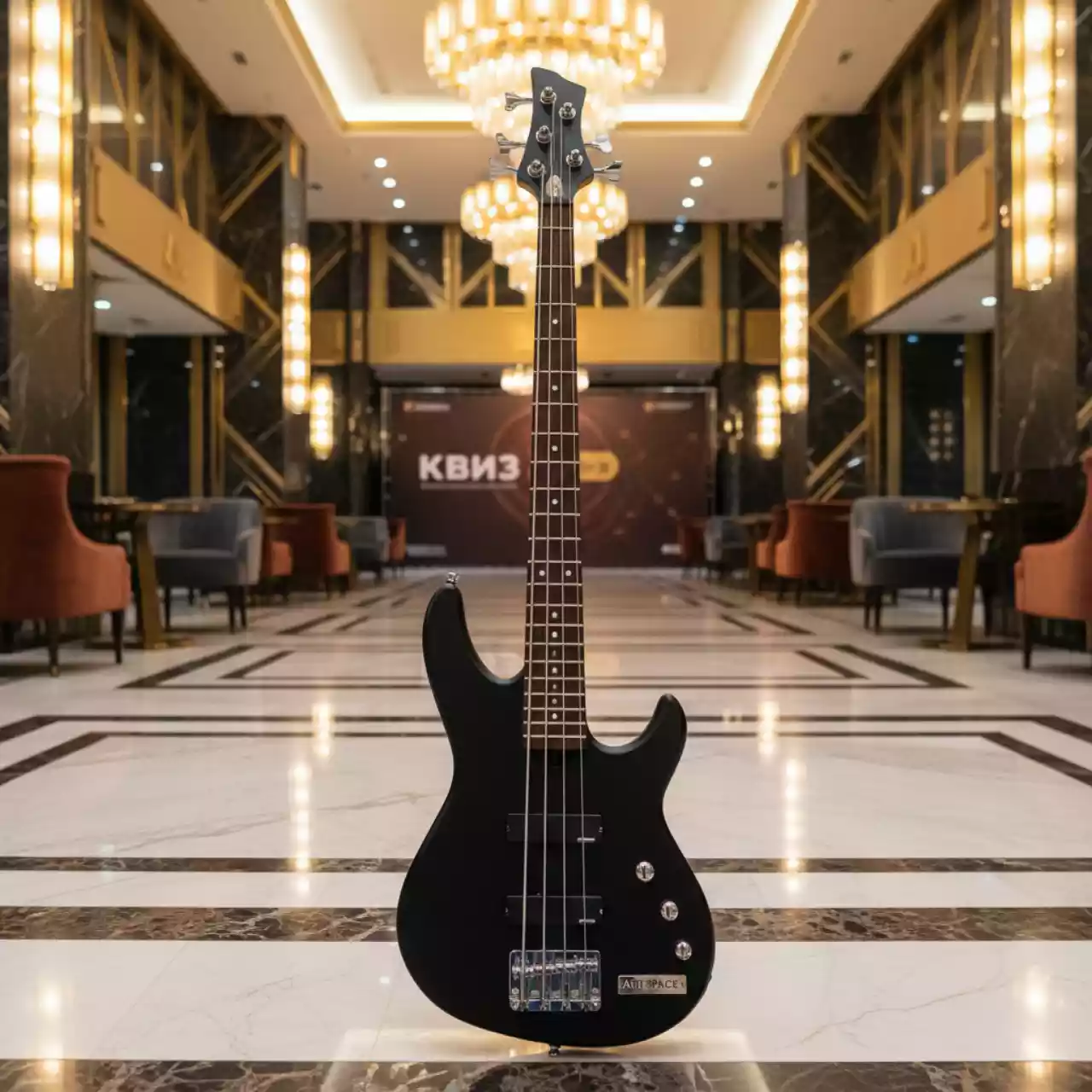 Аренда Бас гитара Dean Demonator 4 черная в Sport Inn Hotel & Wellness — ART SPACE