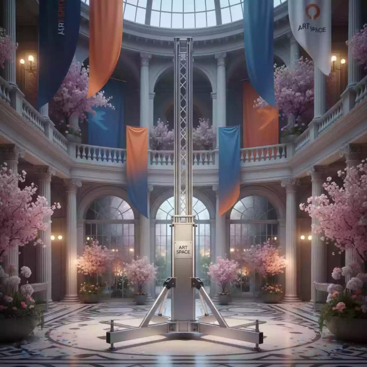 Аренда Башни подъемника Kuzar K6 в Red Arena — ART SPACE