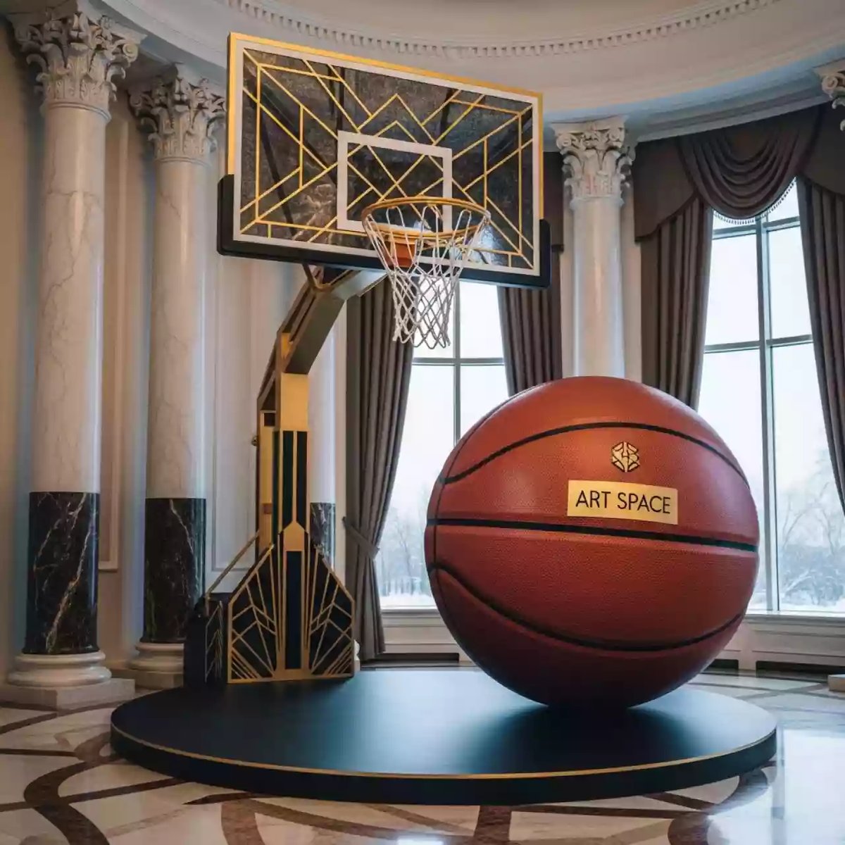 Аренда Баскетбол гигантский в банкетном зале «Дельфин» — ART SPACE