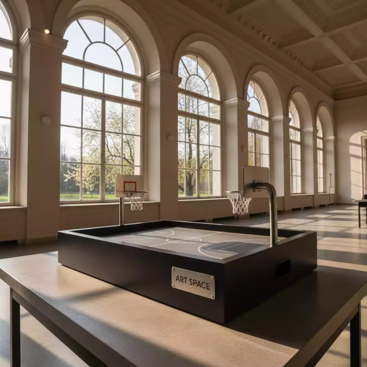 Аренда Баскетбол настольный в санатории «Металлург» — ART SPACE
