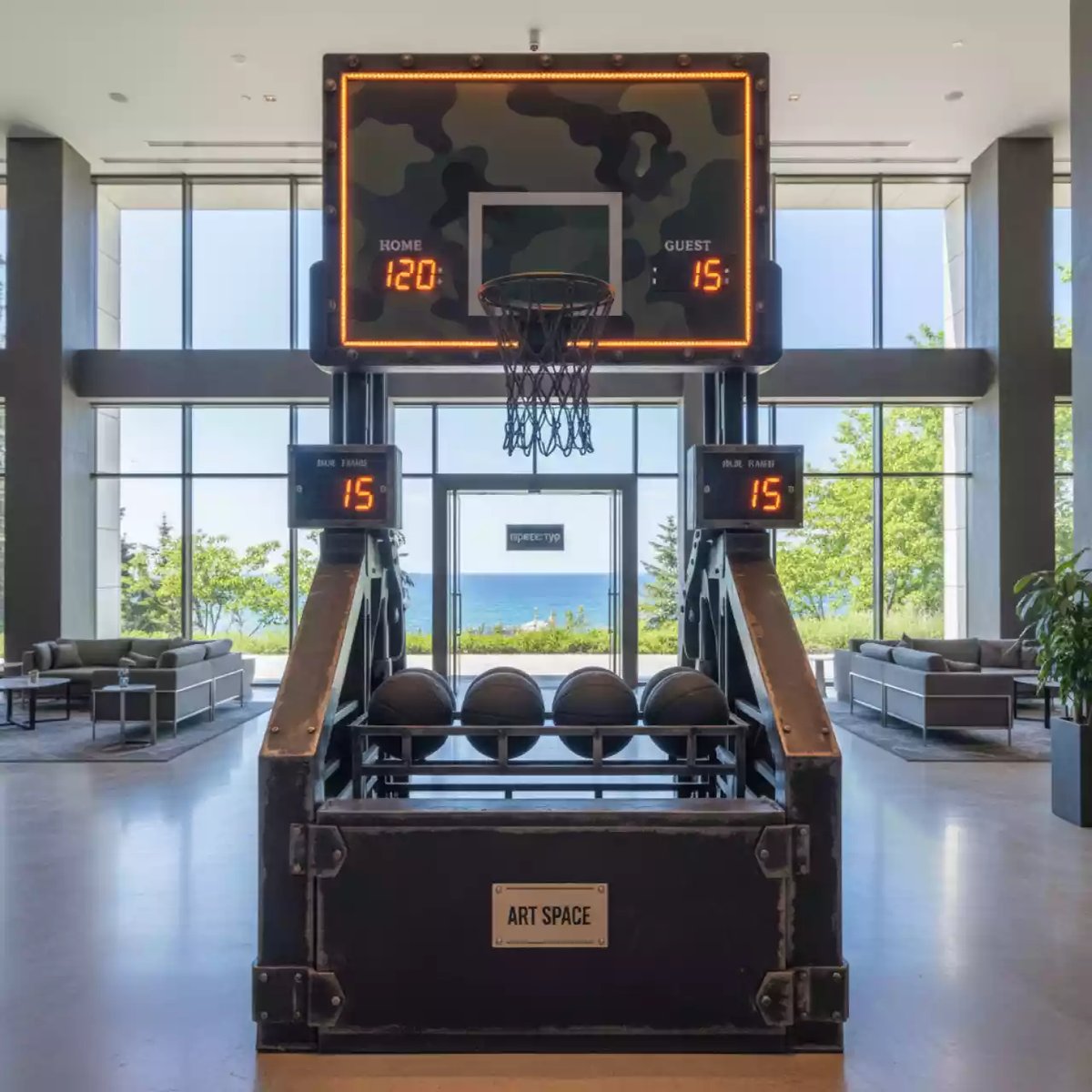 Аренда Баскетбол военный в Pullman Sochi Centre — ART SPACE