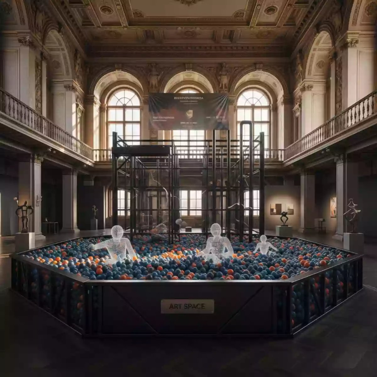 Аренда Бассейн сухой большой в усадьбе Голицына — ART SPACE