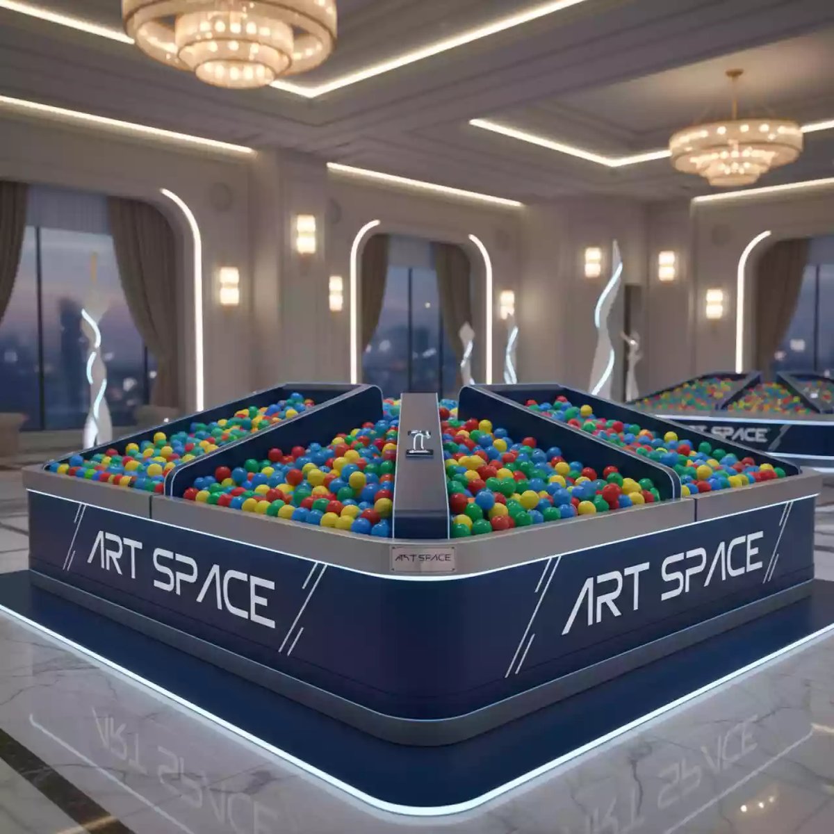 Аренда Бассейн сухой дуэль в Grand Karat Sochi — ART SPACE