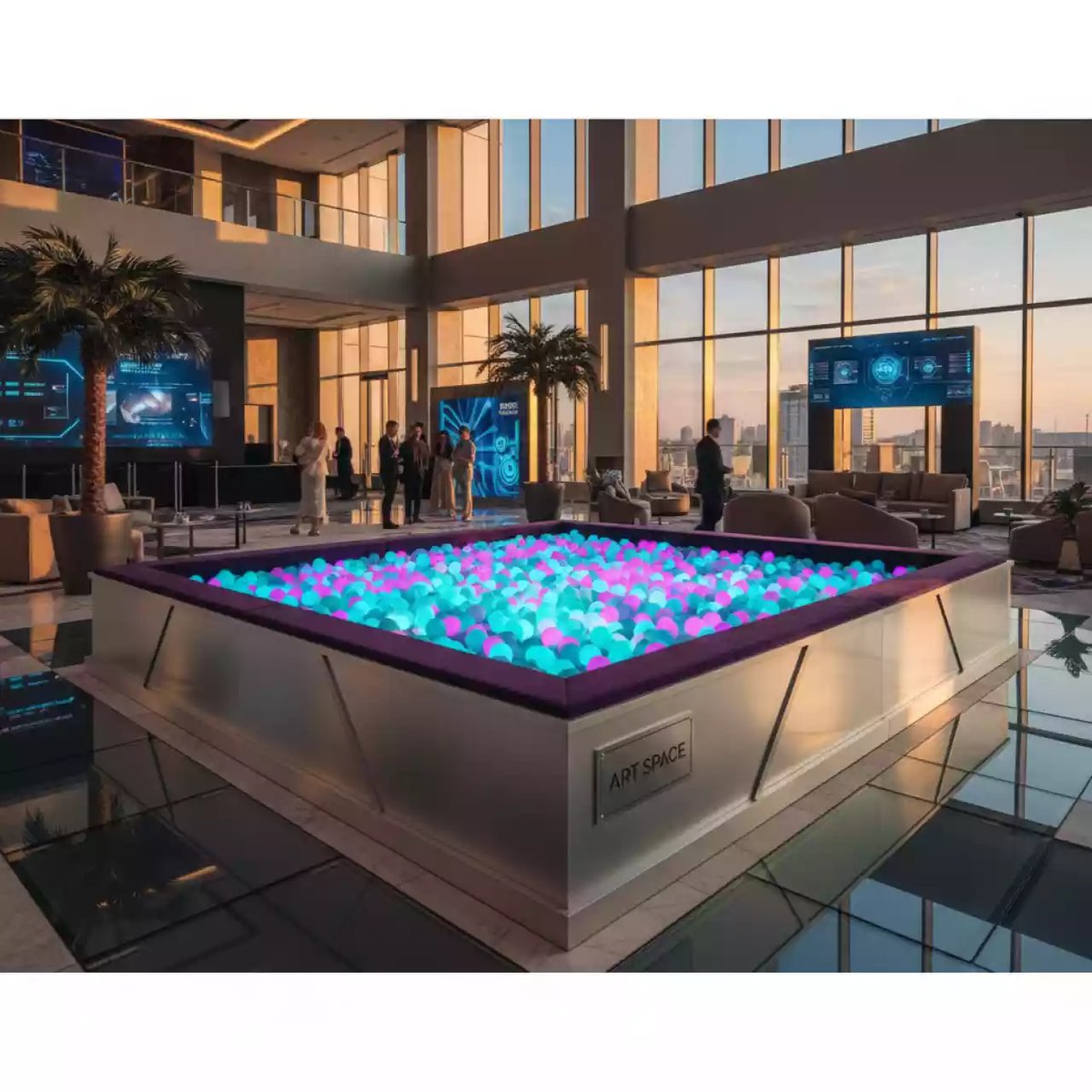 Аренда Бассейн сухой малый в казино «Сочи» — ART SPACE