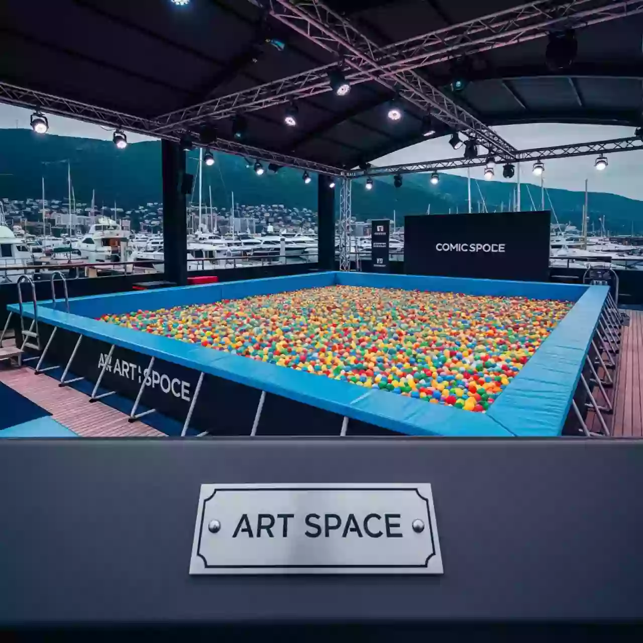 Аренда Бассейн сухой прыжковый Морпорт Сочи — ART SPACE