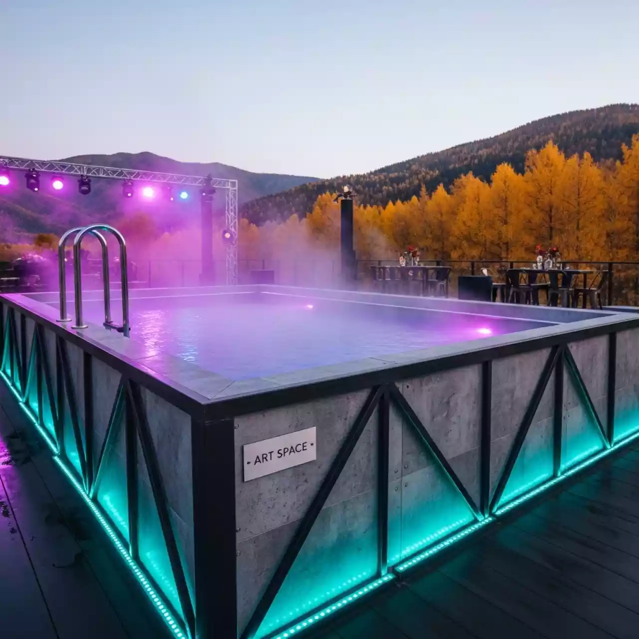 Аренда Бассейн водный в Golden Tulip Rosa Khutor — ART SPACE