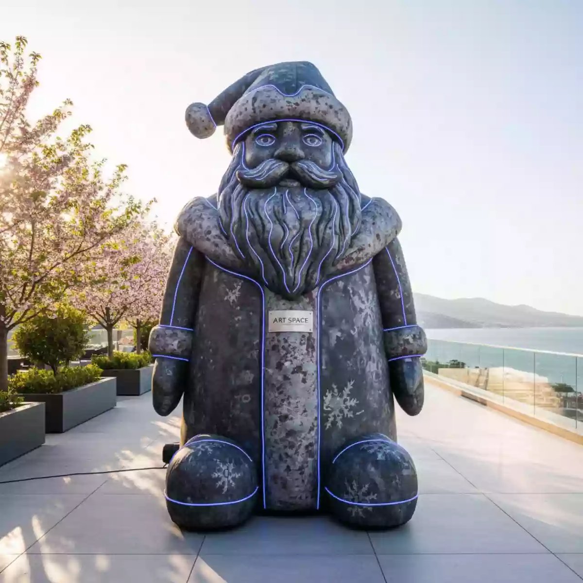 Аренда Батут Дед Мороз в City Park Hotel Sochi — ART SPACE