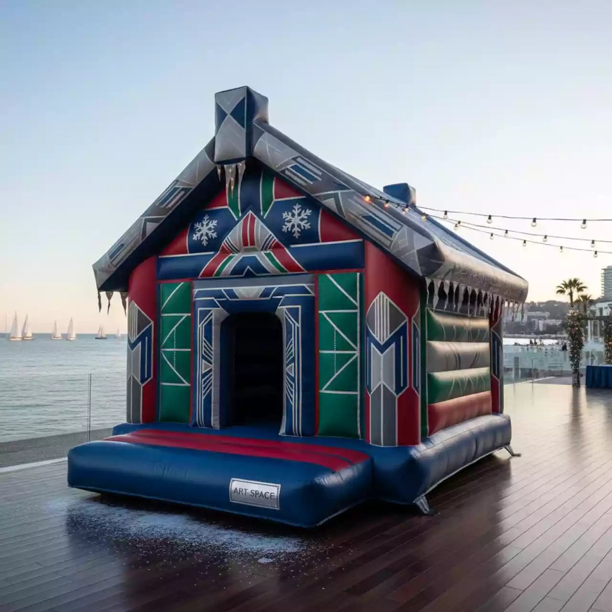 Аренда Батут избушка на парусной регате (Сочи) — ART SPACE