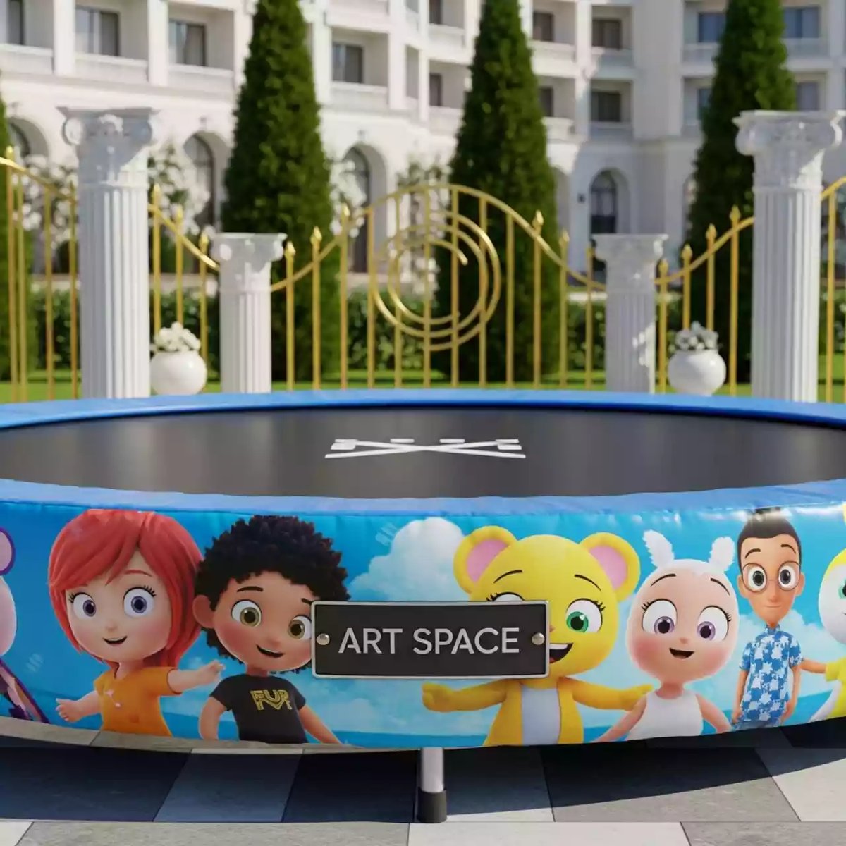 Аренда Батут мультгерои в Sport Inn Hotel & Wellness — ART SPACE