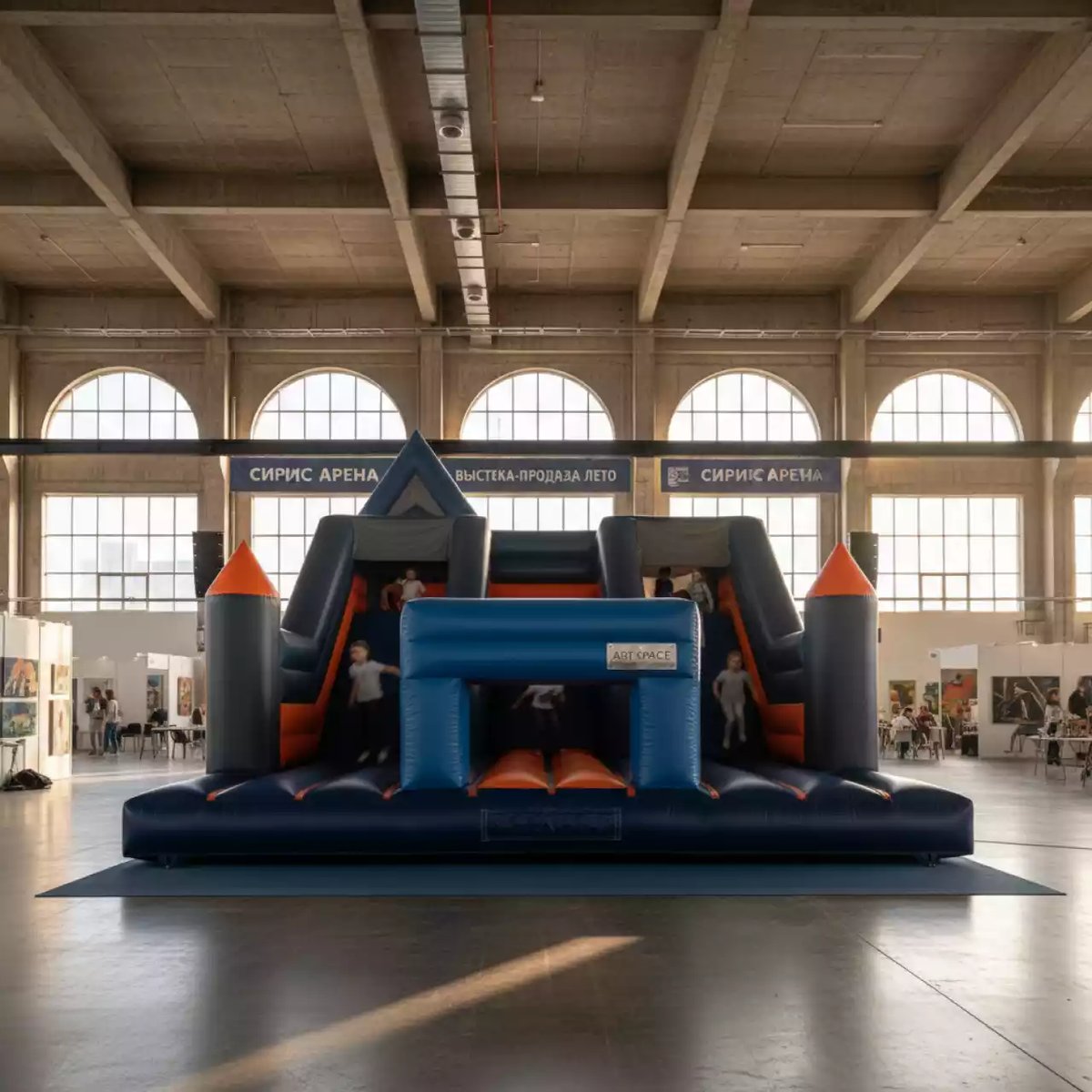 Аренда Батут надувной детский в Сириус Арене — ART SPACE