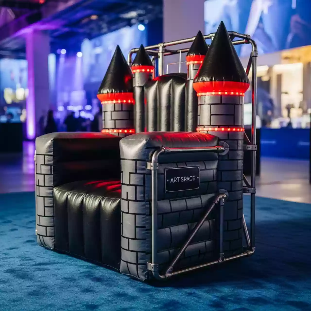 Аренда Батут новогодний трон в конгресс-холле отеля Жемчужина — ART SPACE