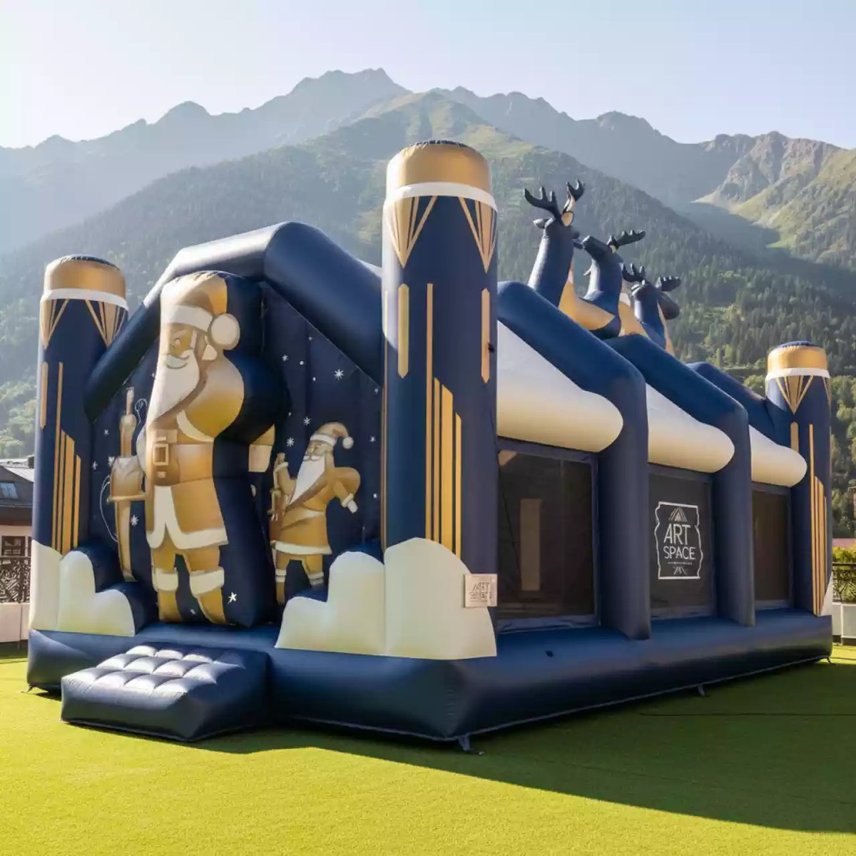 Аренда Батут Приключения Санты в Golden Tulip Rosa Khutor — ART SPACE