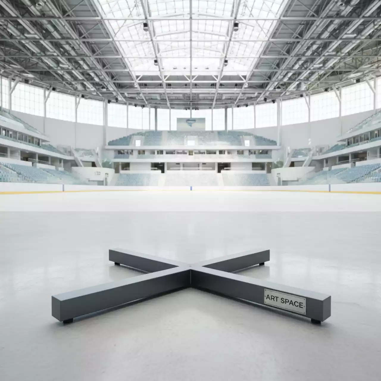 Аренда База утяжелительная Steel Cross Base для плит 5 кг в ледовой арене «Шайба» — ART SPACE