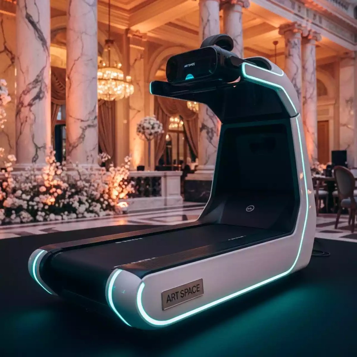 Аренда Беговая платформа VR Kat Walk Mini в ресторане «Плакучая Ива» — ART SPACE