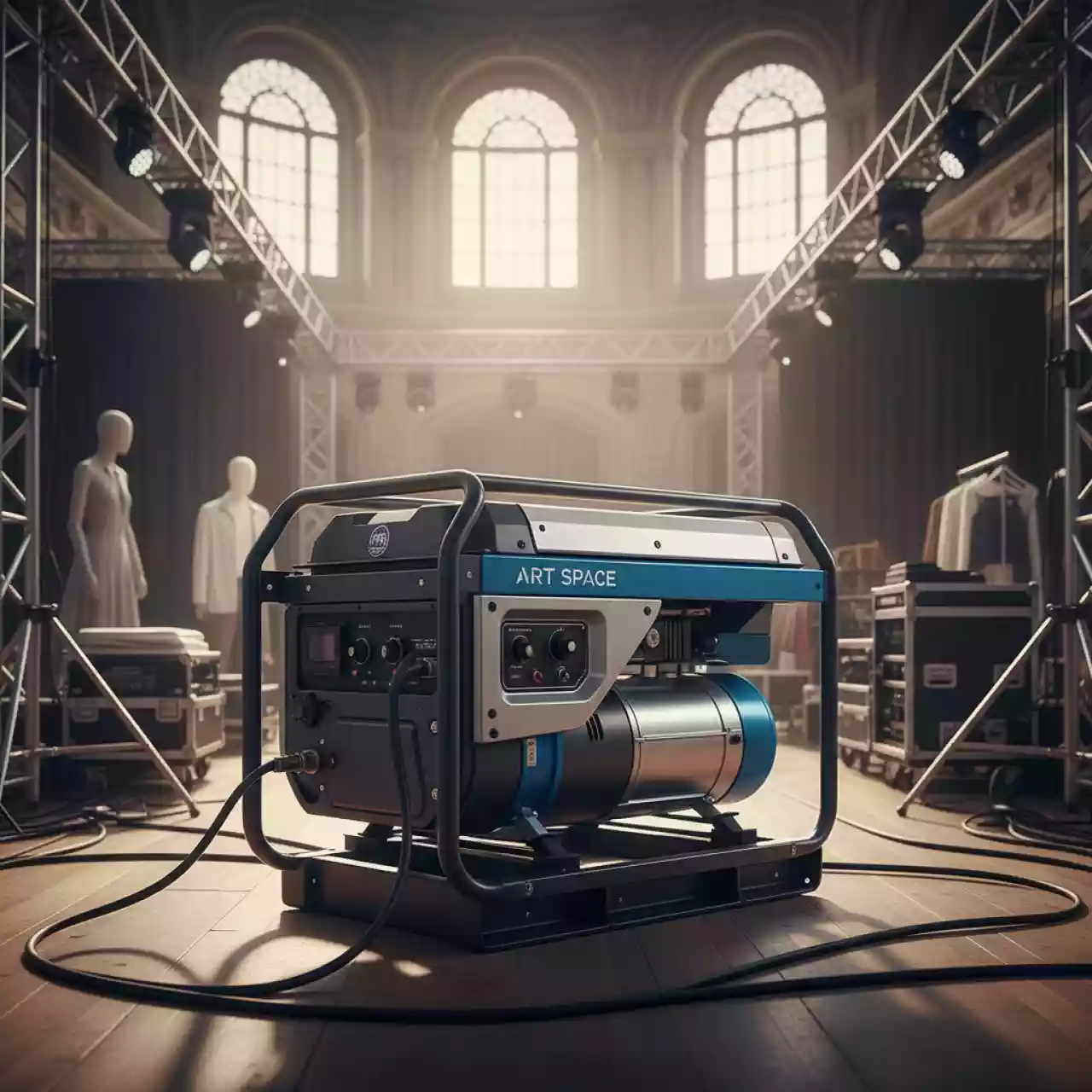 Аренда Бензогенератор сварочный 6 кВт Eisemann S в Зимнем театре — ART SPACE