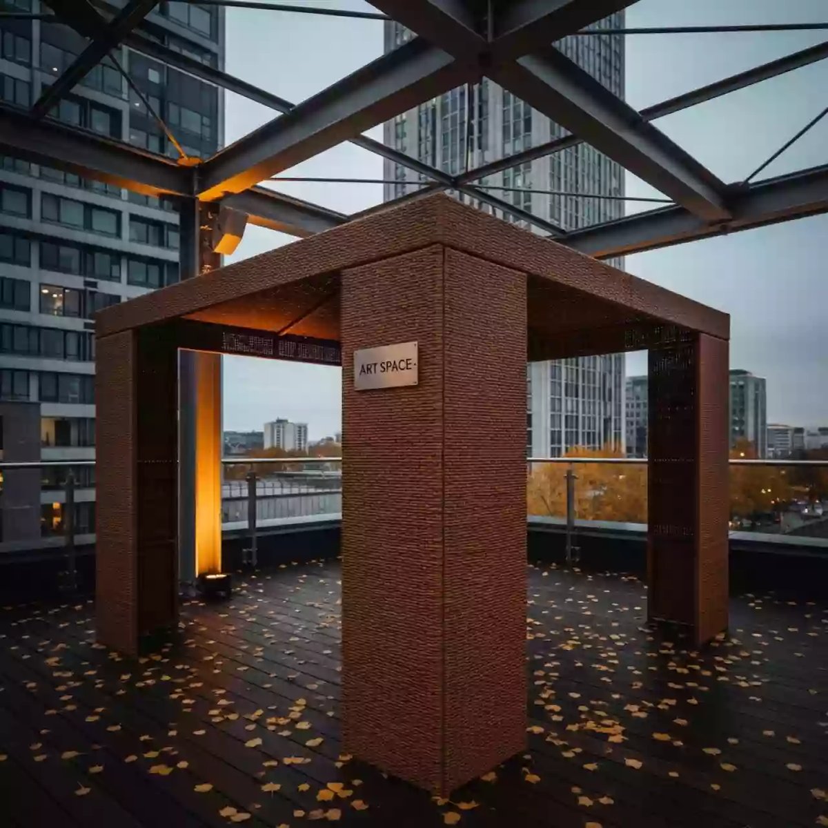 Аренда Беседка шатер из ротанга Кантри Country brown в Mövenpick Hotel — ART SPACE