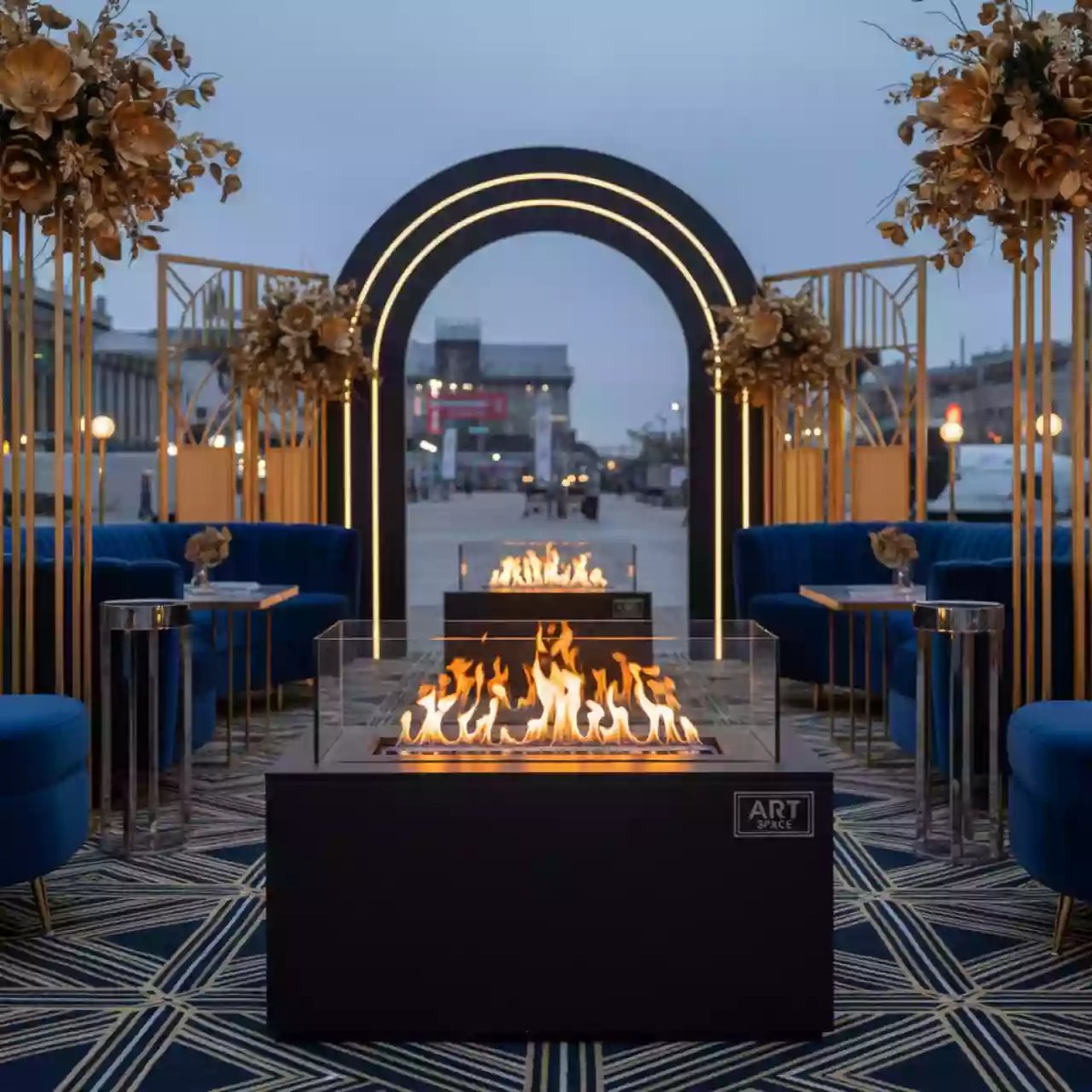 Аренда Биокамин ZeFire Норвуд на Медальной площади — ART SPACE