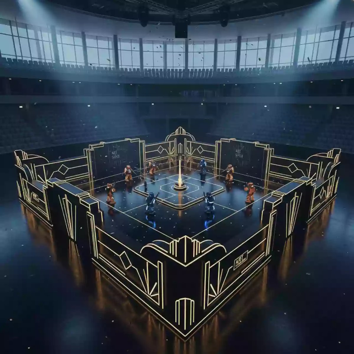 Аренда Битва мини роботов мастер класс в Керлинговом центре «Ледяной куб» — ART SPACE