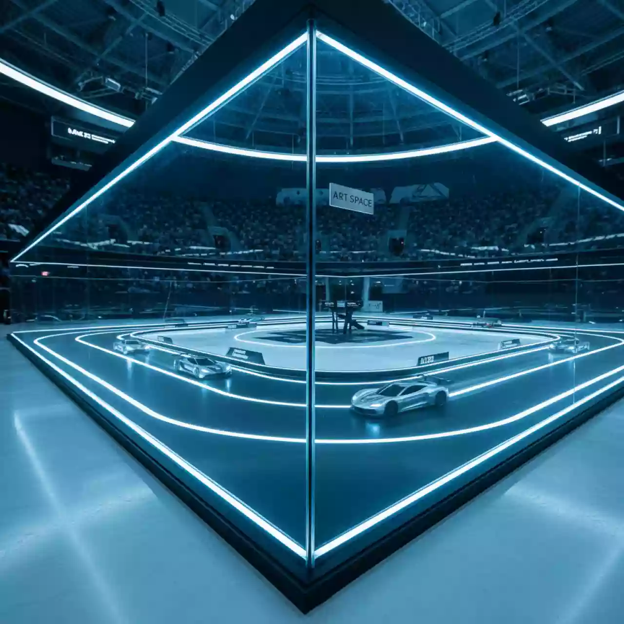 Аренда Битва на тачках в ледовом дворце «Большой» — ART SPACE